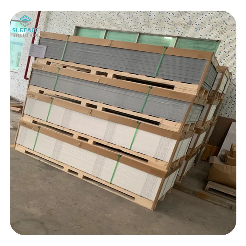 2025 100% Acrylic solid surfaces for wall panels/kitchen counter tops/bathroom tops