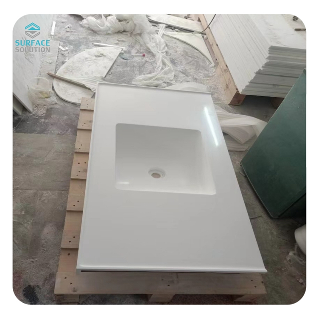 Color 10 Years Warranty Big Slab 6-30mmm Artificial Marble Sheets for Table Top