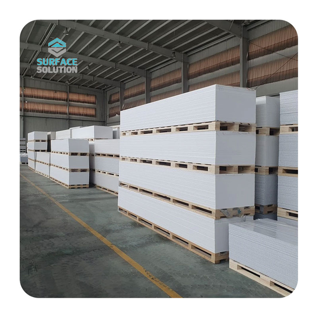 Big Slab Modified Pure Acrylic Solid Surface Sheet for Countertops Modified Pure Acrylic Solid Surface