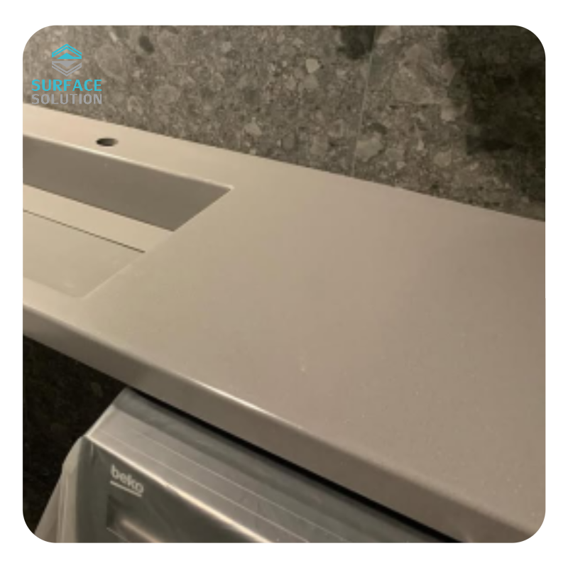 Factory 2440*760*12mm Waterproof Solid Surface Artificial Stone Slab Sheet