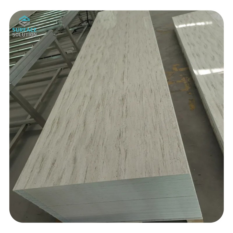 Wall-hung bathroom sink resin solid surface artificial stone wash basin