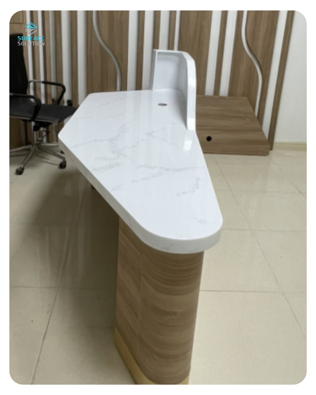 Artificial Stone Kitchen Countertops 6-30mm Thickness Acrylic Solid Surface Marble Sheet for Counter Top