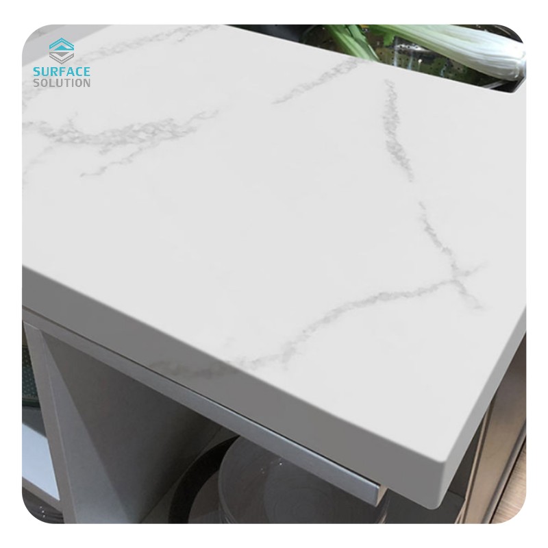 New Color Koris Factory Price 3660 *760*12mm Polyester Artificial Acrylic Solid Surface for Kitchen Countertop and Table Top