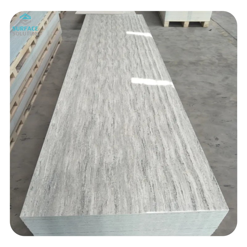 Wall-hung bathroom sink resin solid surface artificial stone wash basin