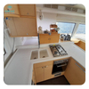 Easy Fabricate and Maintain Repairable Stain Resistance Non Porous Big Slab Customized Acrylic Table Top
