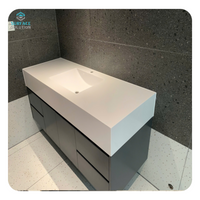 Acrylic solid surface sheet for countertops vanity tops 