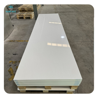 China 6mm 12mm 30mm 100% Pure Acrylic Artificial Stone Big Slab Acrylic Solid Surface Sheets for Kitchen Countertops