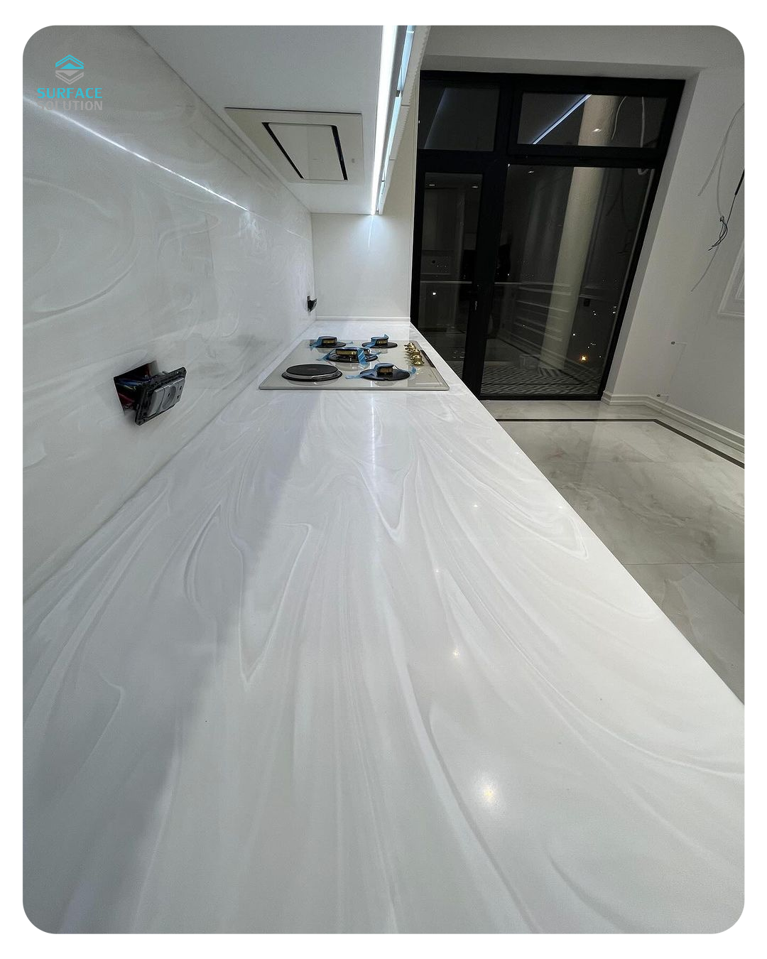 China Factory Solid Surface Solid Colors White Red for Restaurant Table Tops Countertops