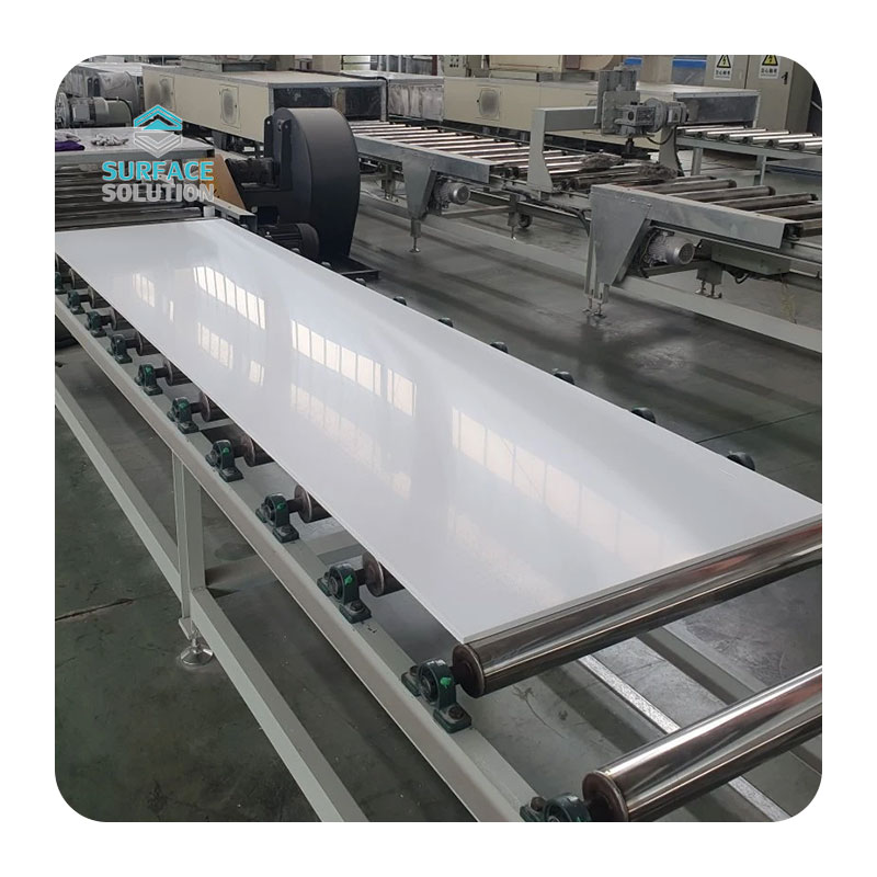 Hot Sale Wholesale Stain Resistant 6-30 mm Artificial Marble Solid Surface for Kitchen and Bathroom