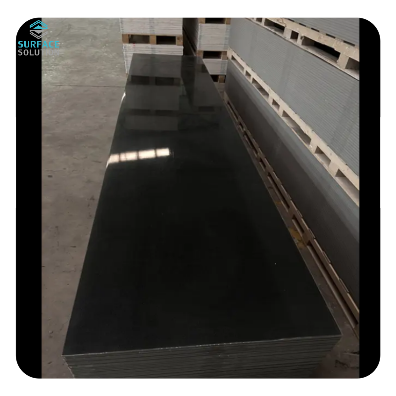 Artificial Particle Stone Sheets Acrylic Solid Surface Stone Tiles And Slabs For Kitchen Island And Counter top