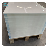 China 6mm 12mm 30mm 100% Pure Acrylic Artificial Stone Big Slab Acrylic Solid Surface Sheets for Kitchen Countertops