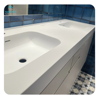 Wholesale 10 Years Warranty Acrylic Big Slab Korean Popular Size 3660*760*12mm Solid Surface Sheet
