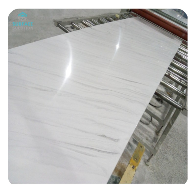 Waterproof Solid Surface Artificial Stone Slab Sheet Modified Pure Acrylic Solid Surface