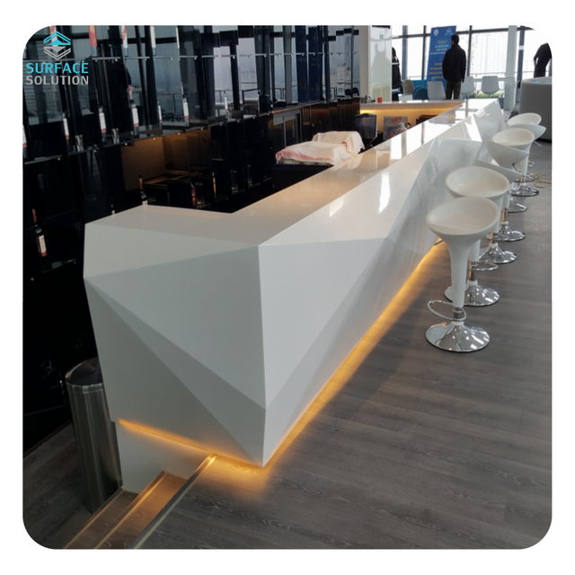 Customized 6mm 12mm 30mm Acrylic Solid Surface Stone Plates Wall Panel Pure Solid Surface Big Slabs Sheet