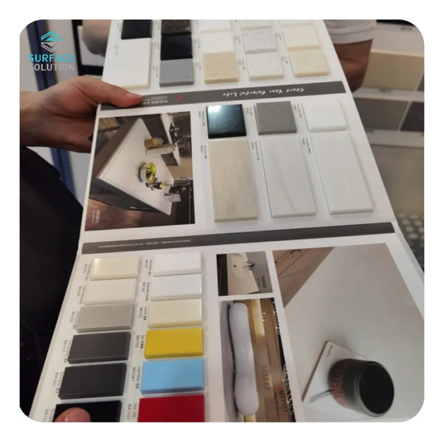 Wholesale Pure Acrylic Solid Surface Walls Acrylic Solid Surface for Engineered Artificial Kitchen Building
