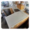 Easy Fabricate and Maintain Repairable Stain Resistance Non Porous Big Slab Customized Acrylic Table Top