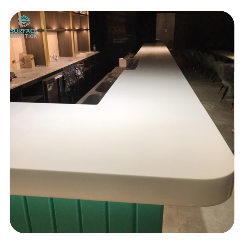 Artificial stone 100% Pure acrylic solid surface sheet for countertop