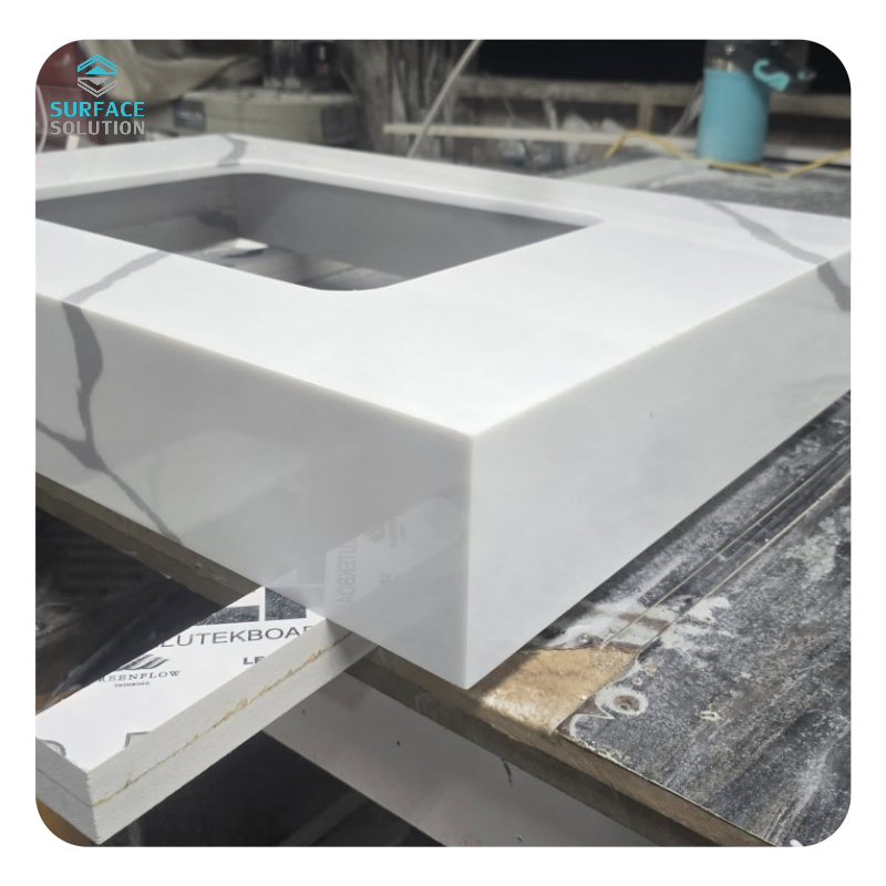 Acrylic solid surface sheet for countertops vanity tops 